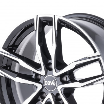 DBV Vienna II schwarz glänzend, front poliert