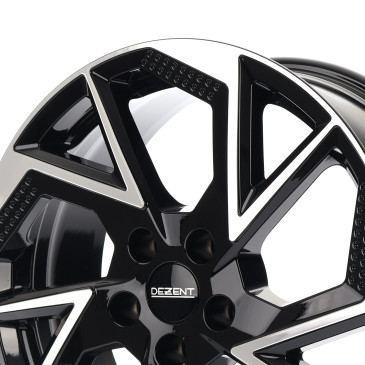 DEZENT AP BLACK/POLISHED