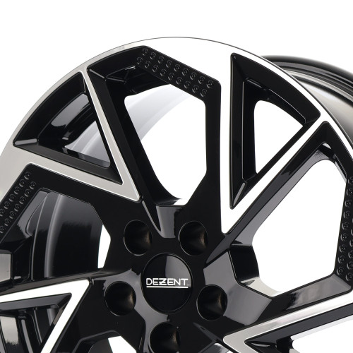 DEZENT AP BLACK/POLISHED