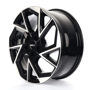 DEZENT AP BLACK/POLISHED