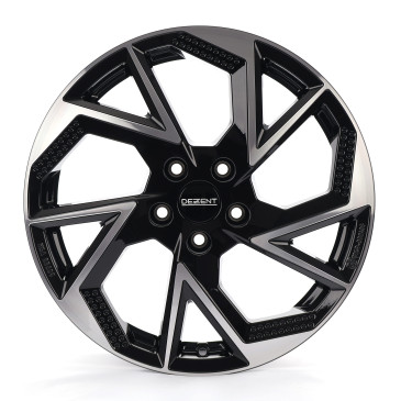 DEZENT AP BLACK/POLISHED