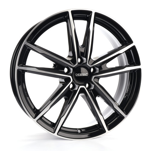 DEZENT KF BLACK/POLISHED