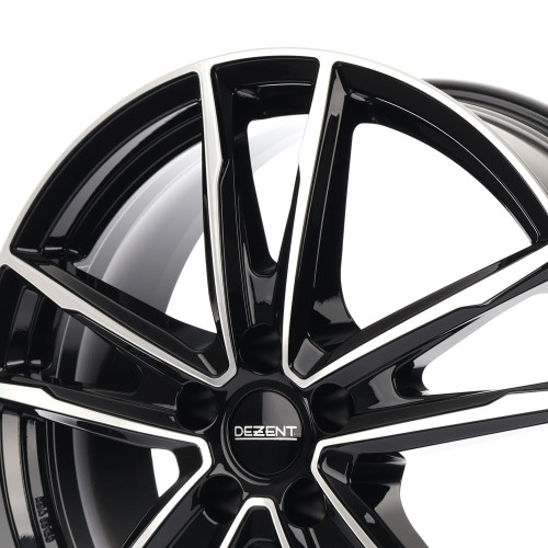DEZENT KF BLACK/POLISHED