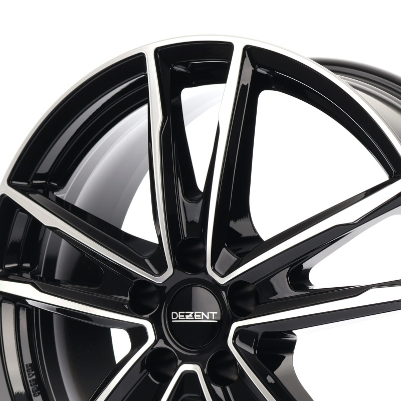 DEZENT KF BLACK/POLISHED
