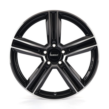 DEZENT KG BLACK/POLISHED