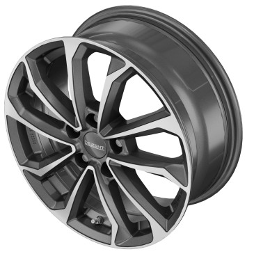 DEZENT KS GUNMETAL/POLISHED