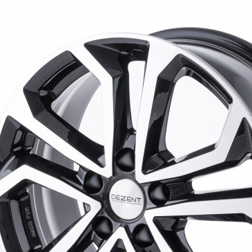 DEZENT TA BLACK/POLISHED