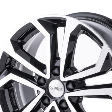DEZENT TA Black/polished
