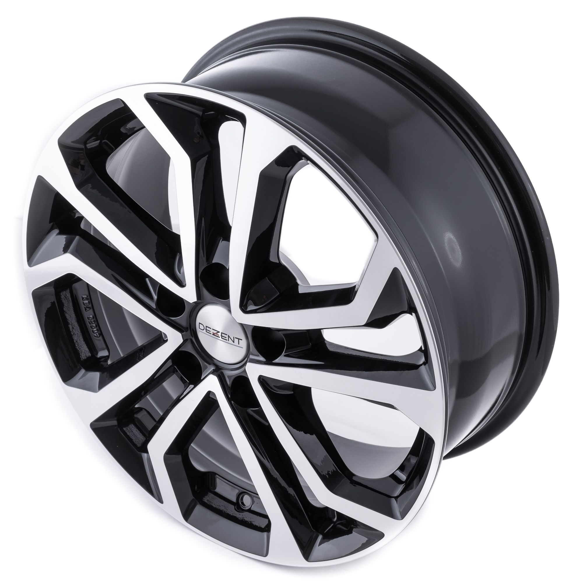 DEZENT TA Felgen Black/polished front (silber schwarz mehrfarbig) in 19 ...