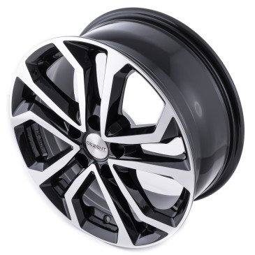 DEZENT TA BLACK/POLISHED