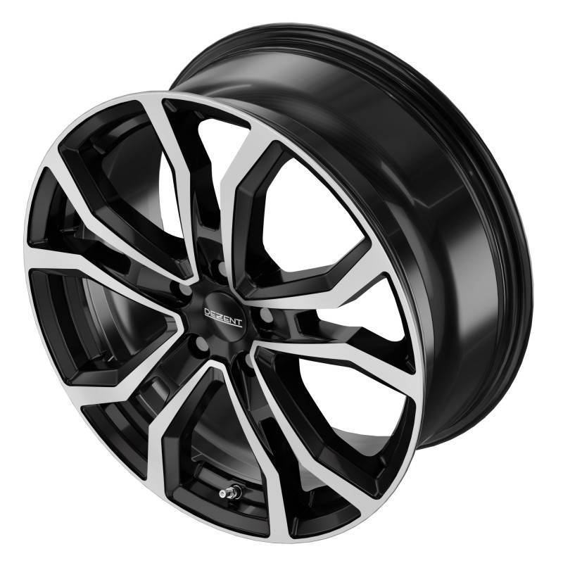 DEZENT TV BLACK/POLISHED