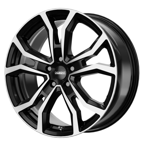 DEZENT TV BLACK/POLISHED