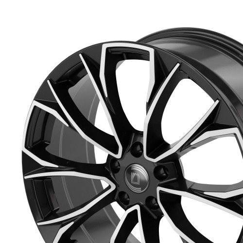 DIEWE WHEELS Century Nero machined