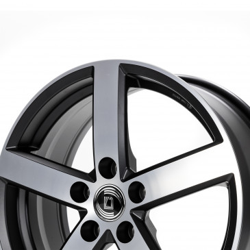 DIEWE WHEELS EROS Black matt full pol.