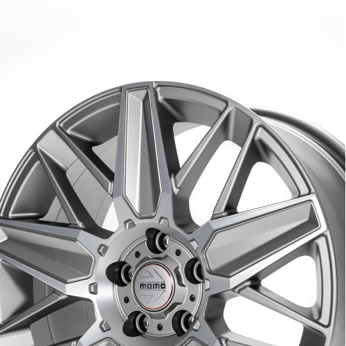 DIEWE WHEELS EVOLUZIONE Titan Silver matt polish