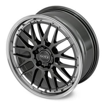 DOTZ BILBAO GUNMETAL/POLISHED LIP