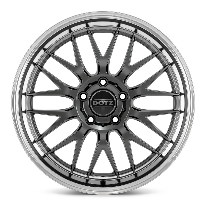DOTZ BILBAO GUNMETAL/POLISHED LIP