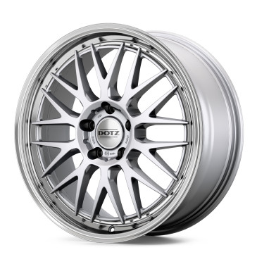 DOTZ BILBAO SILVER/POLISHED LIP