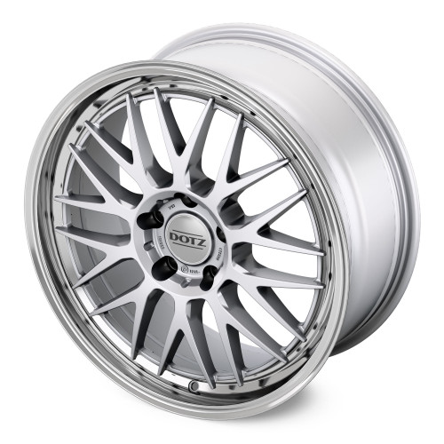 DOTZ BILBAO SILVER/POLISHED LIP