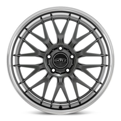 DOTZ BILBAO GUNMETAL/POLISHED LIP