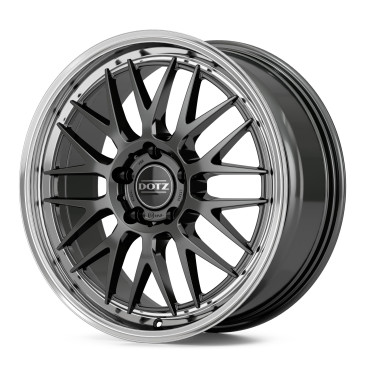 DOTZ BILBAO GUNMETAL/POLISHED LIP