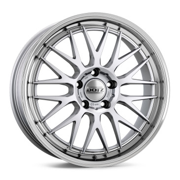 DOTZ BILBAO SILVER/POLISHED LIP