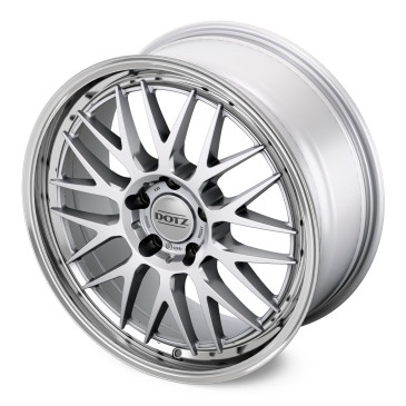 DOTZ BILBAO SILVER/POLISHED LIP