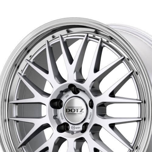 DOTZ BILBAO SILVER/POLISHED LIP