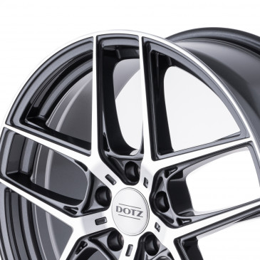 DOTZ LAGUNASECA GUNMETAL/POLISHED