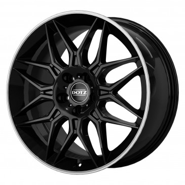 DOTZ LONGBEACH BLACK/POLISHED LIP