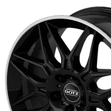 DOTZ LONGBEACH BLACK/POLISHED LIP