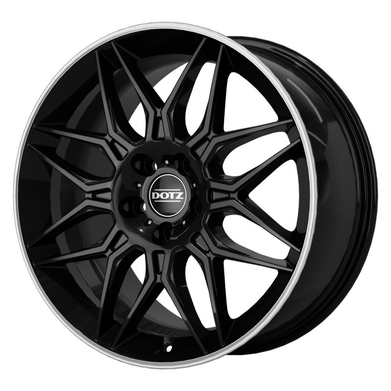 DOTZ LONGBEACH BLACK/POLISHED LIP