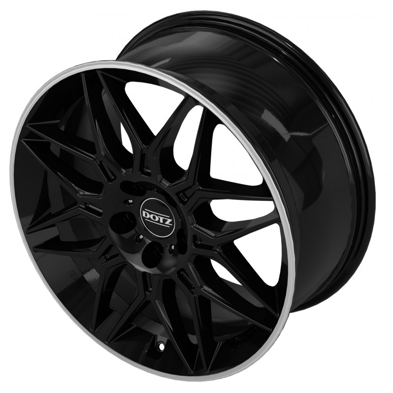 DOTZ LONGBEACH BLACK/POLISHED LIP