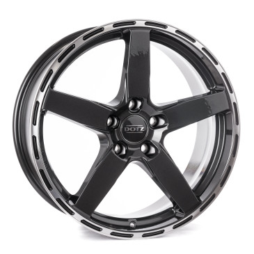 DOTZ MARINABAY GUNMETAL/POLISHED LIP