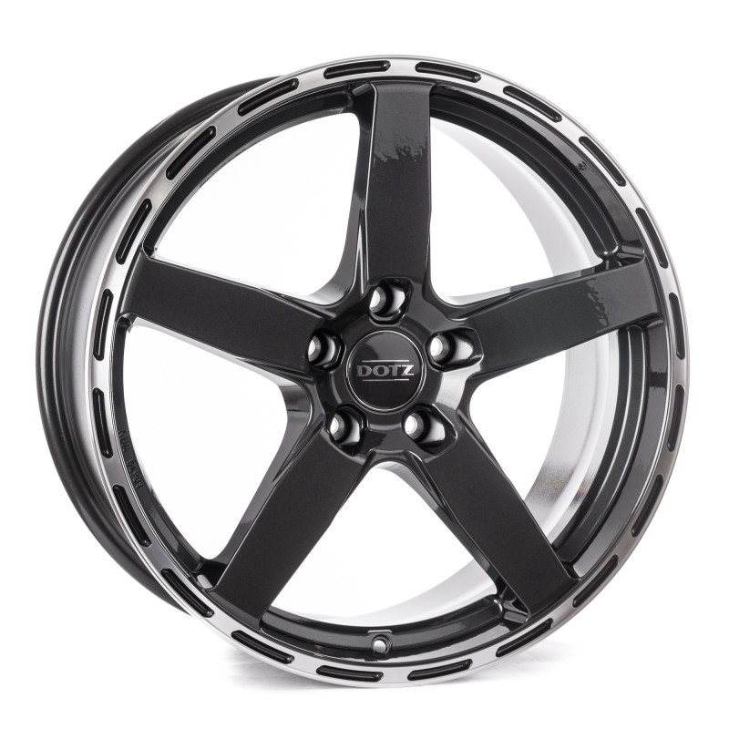 DOTZ MARINABAY GUNMETAL/POLISHED LIP