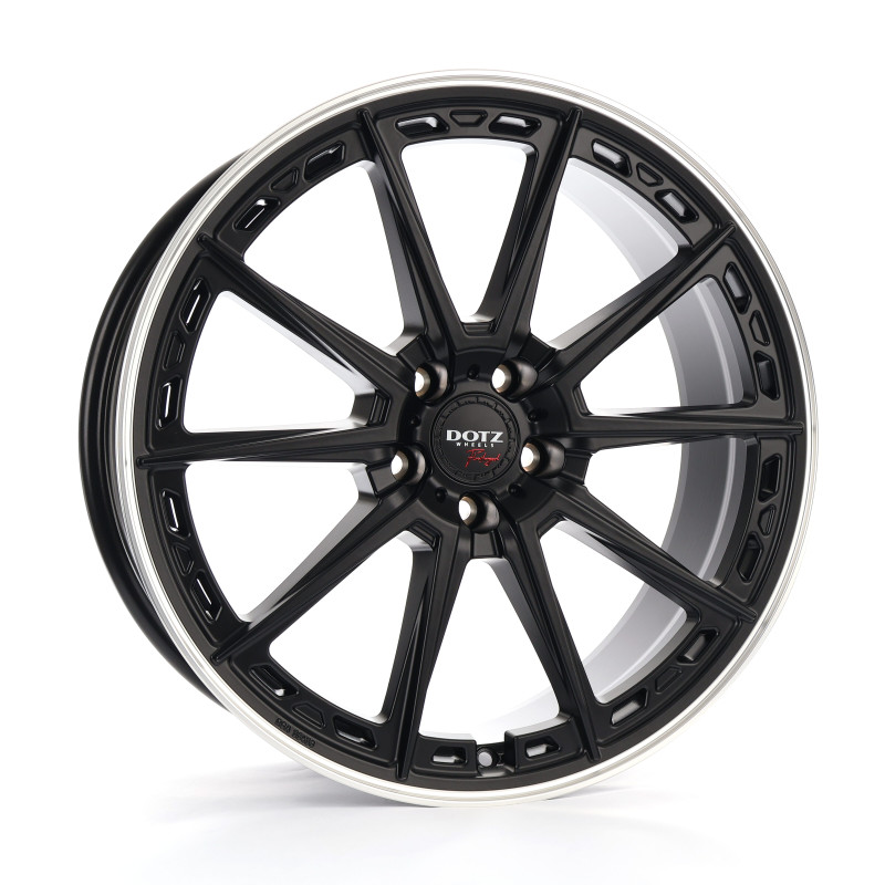 DOTZ SONOMA BLACK MATT/POLISHED LIP