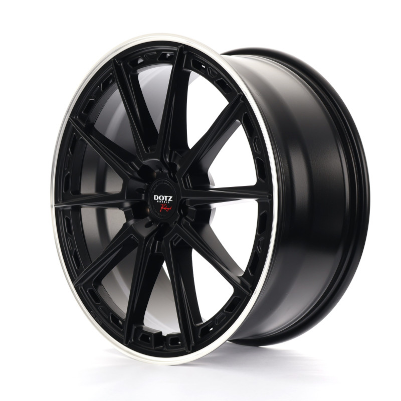 DOTZ SONOMA BLACK MATT/POLISHED LIP