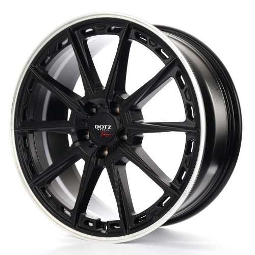 DOTZ SONOMA Black matt/polished lip