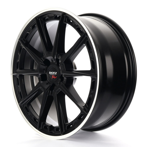 DOTZ SONOMA Black matt/polished lip