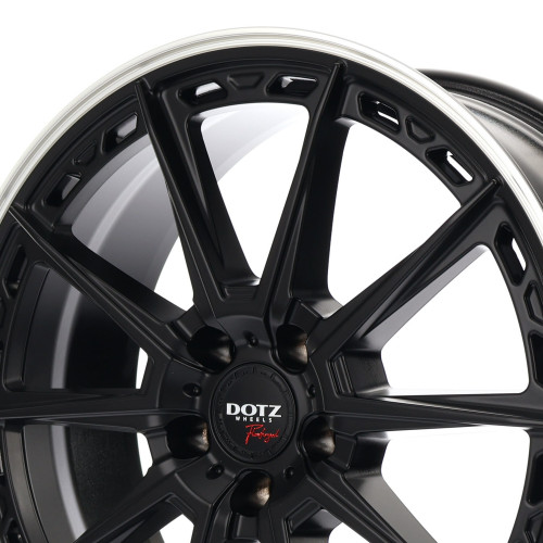 DOTZ SONOMA Black matt/polished lip
