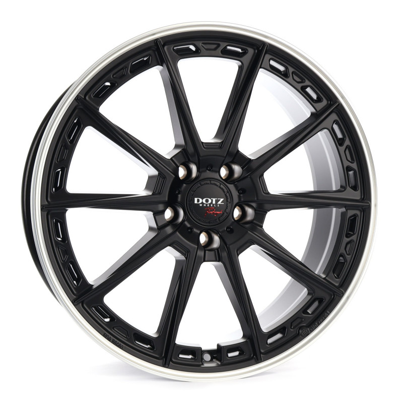 DOTZ SONOMA Black matt/polished lip