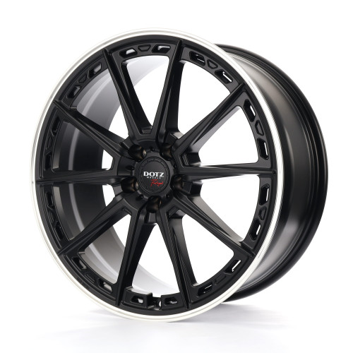 DOTZ SONOMA BLACK MATT/POLISHED LIP
