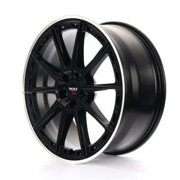 DOTZ SONOMA BLACK MATT/POLISHED LIP