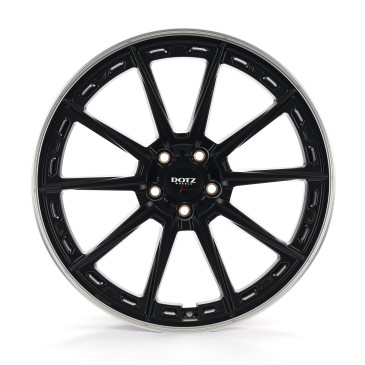 DOTZ SONOMA BLACK MATT/POLISHED LIP