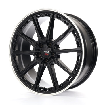 DOTZ SONOMA BLACK MATT/POLISHED LIP