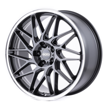 DOTZ TANAKA GUNMETAL/POLISHED LIP