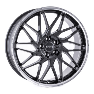 DOTZ TANAKA GUNMETAL/POLISHED LIP