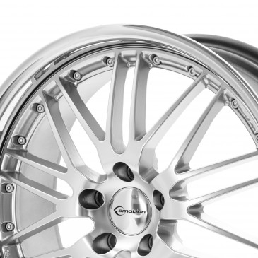 Emotion Wheels Wasabi hyper silver inox