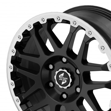 etabeta COMBAT CV Black matt lip + cap pol.