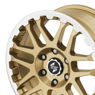 etabeta COMBAT Gold matt lip + cap pol.